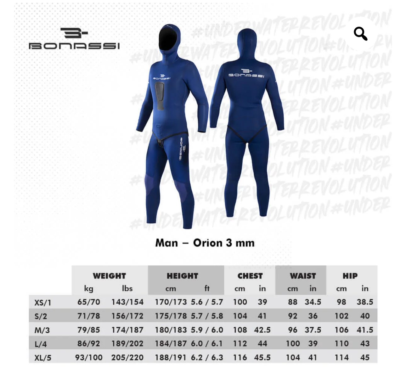 Wetsuit Open Cell 3mm Men